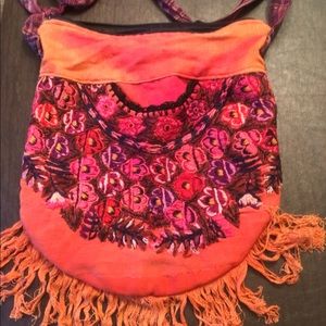 Fringe purse